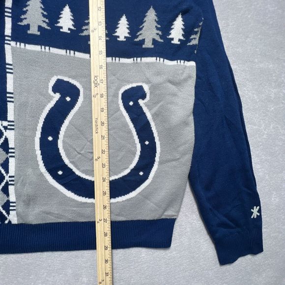 Indianapolis Colts NFL Unisex Adult 2XL Size XX-LARGE Christmas Ugly Sweater - Picture 6 of 7